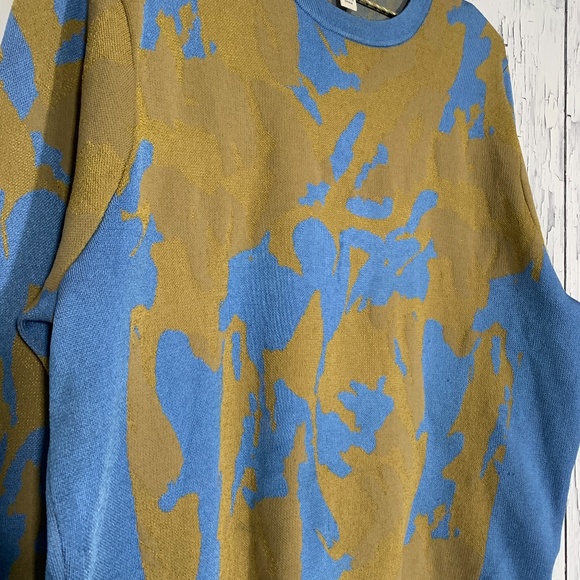 Acne Studios Unisex Primrose Camo Sweatshirt EUC - Picture 3 of 16